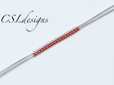 Stepped wire weave | Wire weaving series