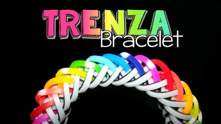 TRENZA Hook Only Rainbow Loom Bracelet Tutorial