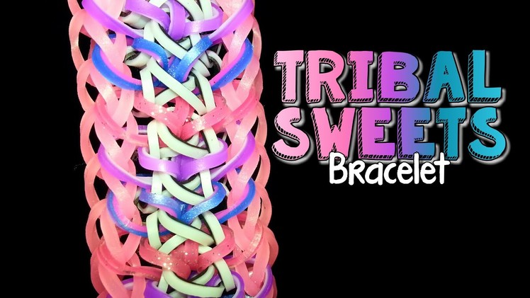 TRIBAL SWEETS Hook and Rainbow Loom Bracelet Tutorial