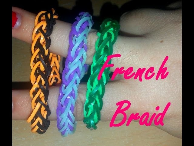 Tuto : French Braid Loom Band Facile (Français)