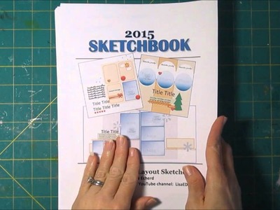 2015 book of Scrapbook Sketches now available