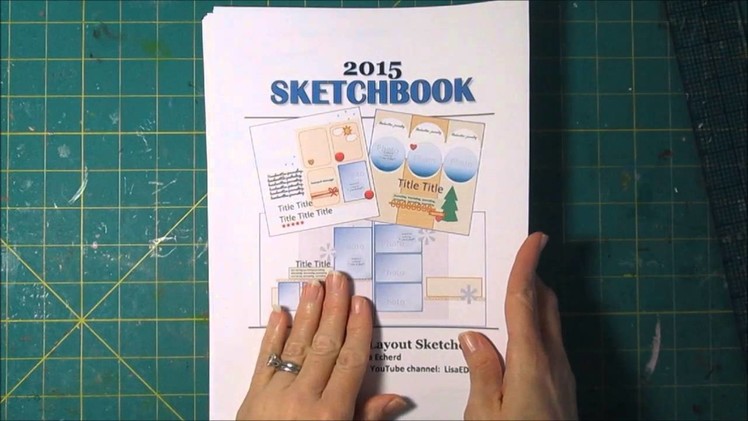 2015 book of Scrapbook Sketches now available