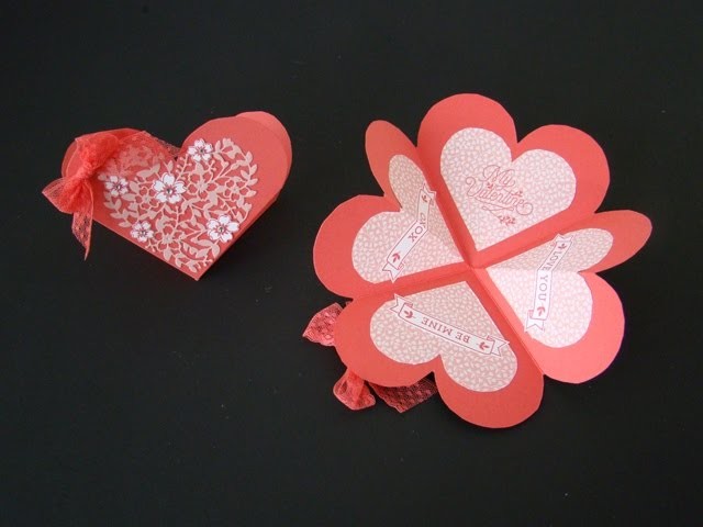 Heart Shaped Fancy Fold Card