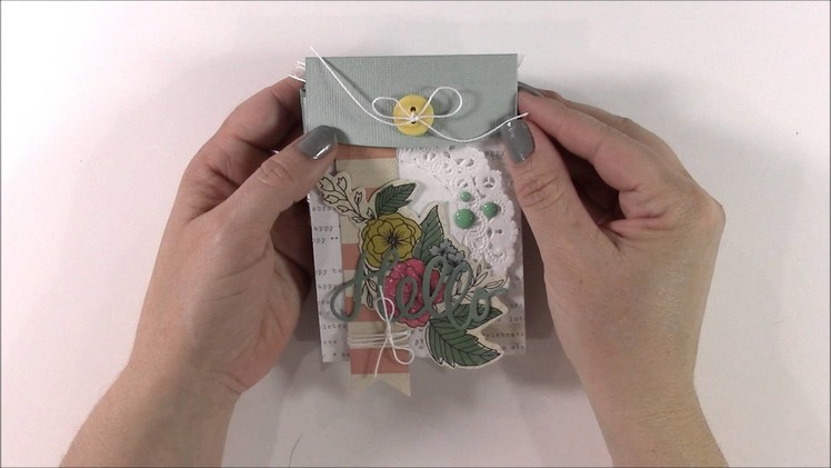 Just Ask Jen: Sizzix Die Cut Pocket Mini Album