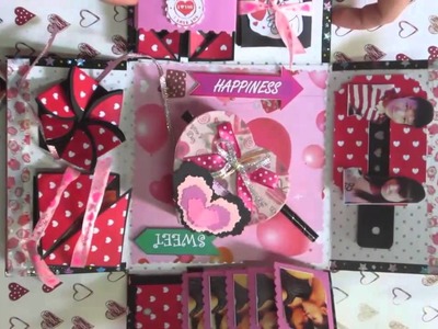 Love box. Exploding box. Explosion box. Happy Valentine 2 - Van