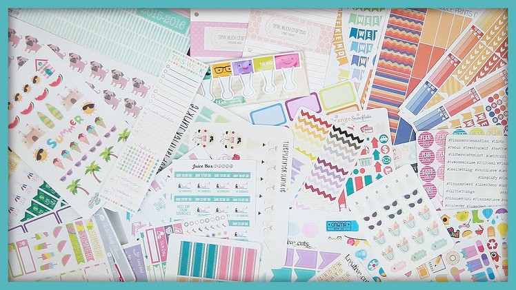 My 15 Favorite Etsy Shops. For Planner Stickers & Supplies!