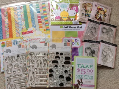 Scrapbooking and Cardmaking Haul From SimonSaysStamp