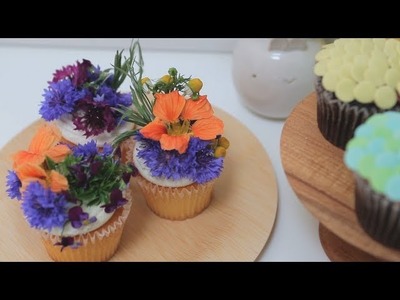 Three Ways to Decorate Store-Bought Cupcakes