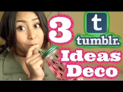 3 Ideas para Decorar tu Cuarto de Tumblr!. DIY. MonCruzPinto♥