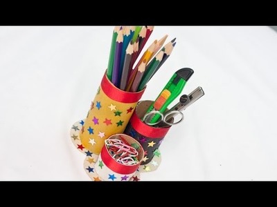Create a Fun and Easy Upcycled Pencil Organizer - DIY Home - Guidecentral