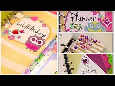 Decorate & Organize MY PLANNER DIY+Uniboxing FILOFAX♡LaLilliMakeup