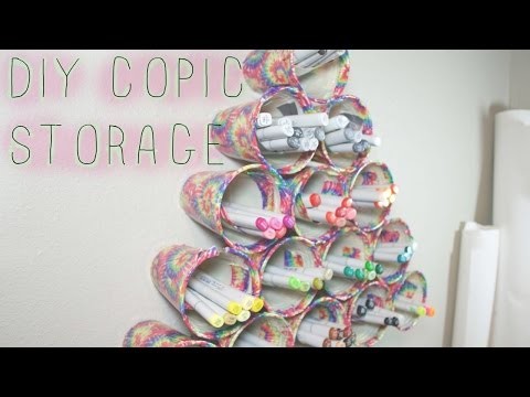 DIY Copic Storage