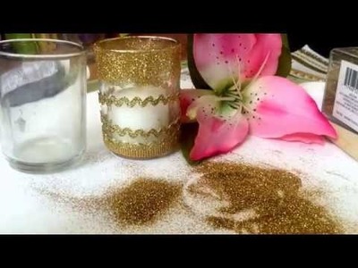 DIY Decorating Votive candles