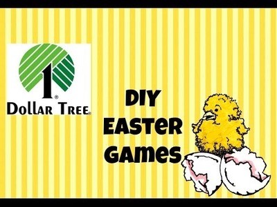 ▲DIY▲ Dollar Tree▲ Easter Games▲