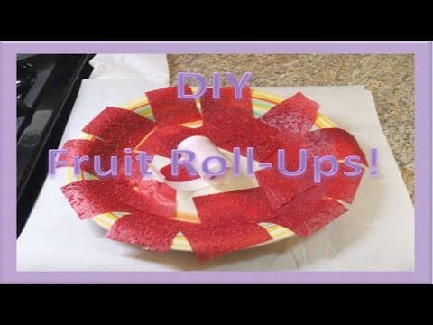 DIY Fruit Roll-Ups!