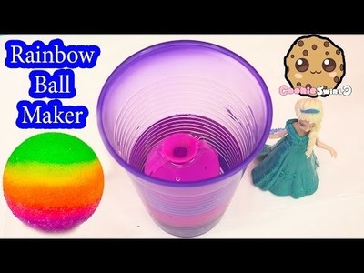 DIY RAINBOW Bouncy BAll Mad Lab Ball Creator Do It Yourself Set Playset Kit Cookieswirlc Video