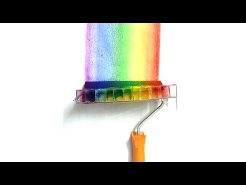 DIY Rainbow Roller