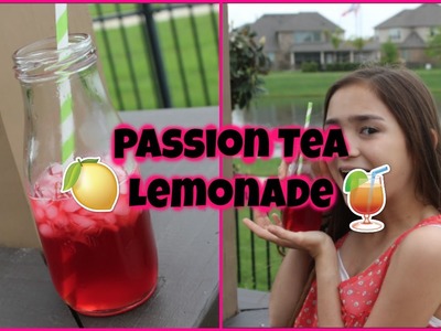 DIY Starbucks Passion Tea Lemonade | Tuesday Tips