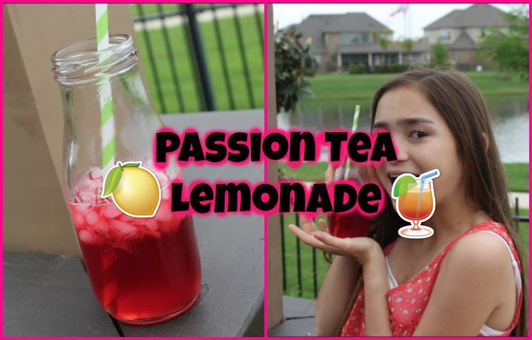 DIY Starbucks Passion Tea Lemonade | Tuesday Tips