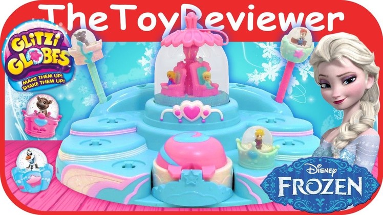 Glitzi Globes Disney Frozen Elsa's Ballroom Unboxing Tutorial and Review by TheToyReviewer