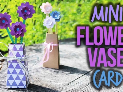 Mini Flower Vase Card Tutorial 