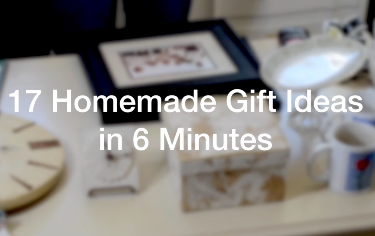 17 Homemade Gift Ideas In 6 Minutes - AnOregonCottage.com