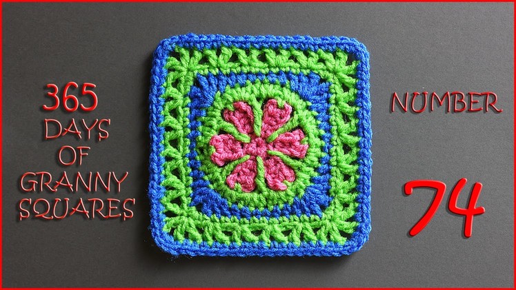 365 Days of Granny Squares Number 74