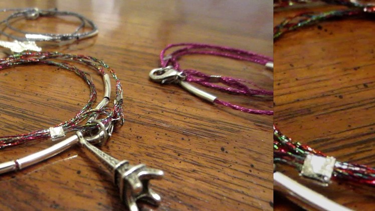 DIY Charmed Bracelets!