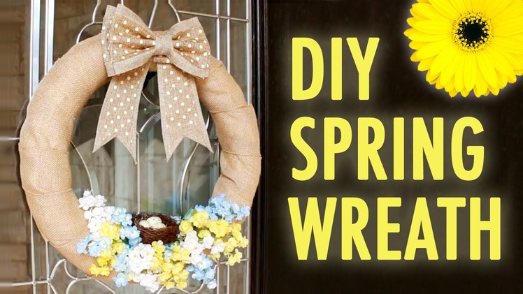 DIY Spring Wreath - HGTV Handmade