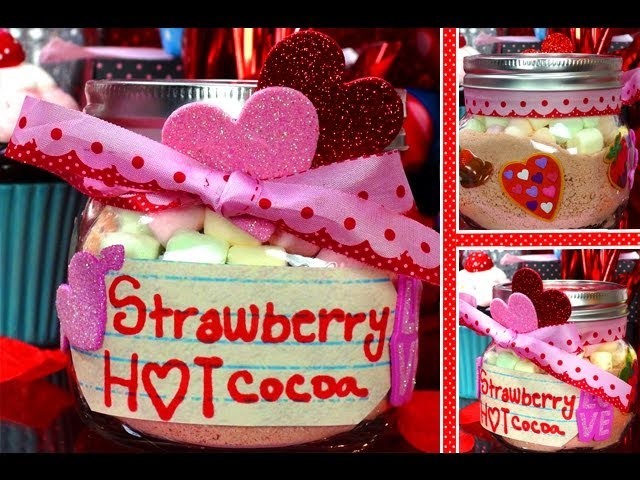 ❤ DIY: Strawberry Hot Cocoa Valentine's Day Gift! ❤