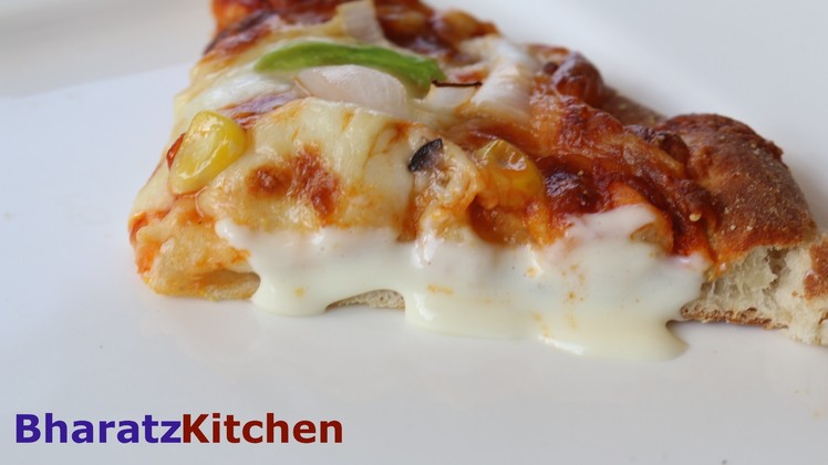 DOMINOS CHEESE BURST PIZZA - PART 1| cheese burst pizza homemade |