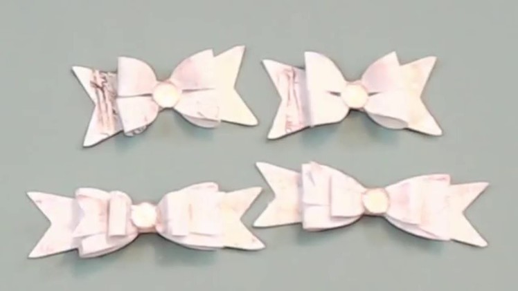Embellishment {short} Tutorial Series - {Day 4} - Layered Bows
