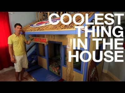 EP19 (Kids' Room) Surf Bunk Bed  - COOLEST THING IN THE HOUSE