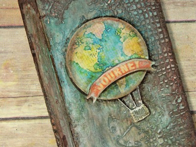 Fancy Policy Envelope Travel.Art Journal Covers using  Old Book Covers