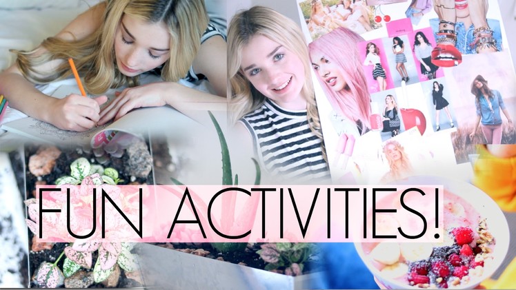 FUN ACTIVITIES FOR THE SPRING TIME! | Avrey Ovard