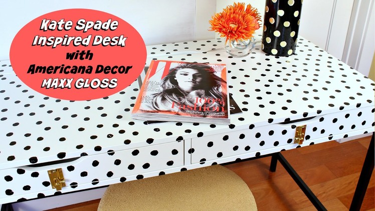 HOW TO: Kate Spade Inspired Desk