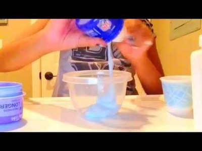 How to make slime!!!!!! 2 ingredients