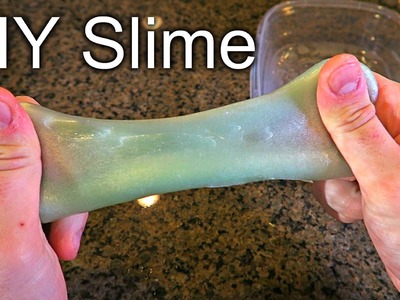 How To Make Slime With Laundry Detergent