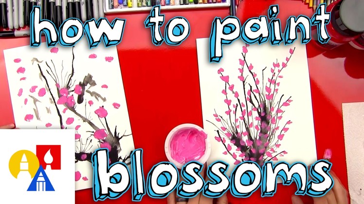 How To Paint Blossoms