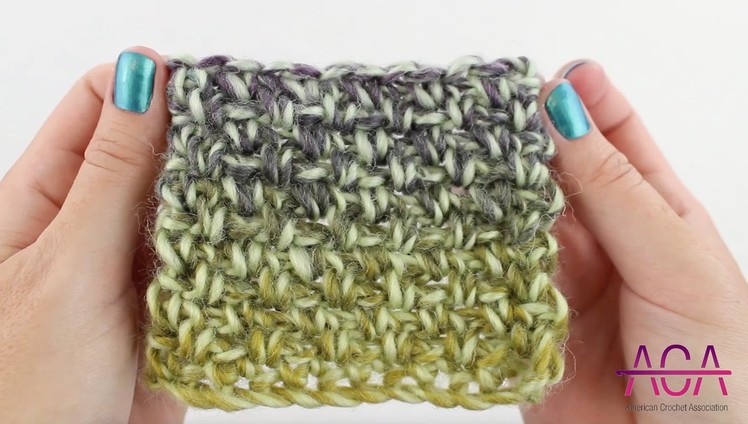 Linen Stitch Crochet Tutorial