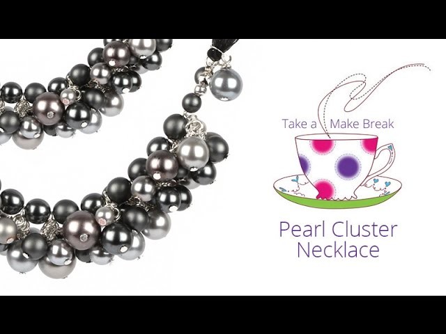 Pearl Cluster Necklace | Take a Make Break with Sarah