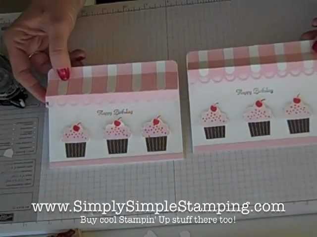 Simply Simple FLASH CARD 2.0 Cupcake Store Front by Connie Stewart