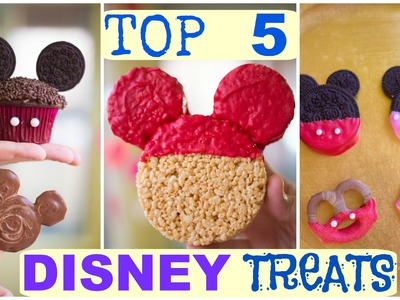 Top 5 Disney Treat Ideas! Mickey and Minnie Mouse!