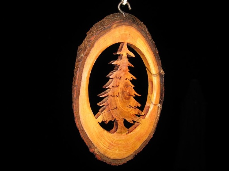 Tree Branch Christmas Ornament - Woodworking. How-To