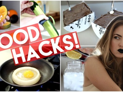 10 EASY Food Life Hacks! Claudia Sulewski