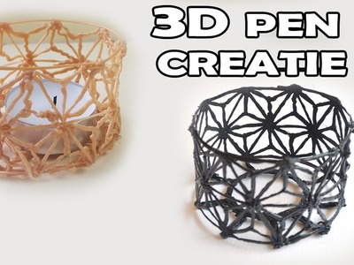 3D PRINTER PEN CREATION WATCH ME MAKE A CANDLE HOLDER