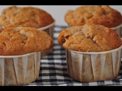 Banana Muffins Recipe Demonstration - Joyofbaking.com