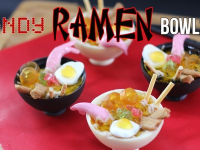 Candy RAMEN Bowls - Japanese Noodle DESSERT | Elise Strachan | My Cupcake Addiction