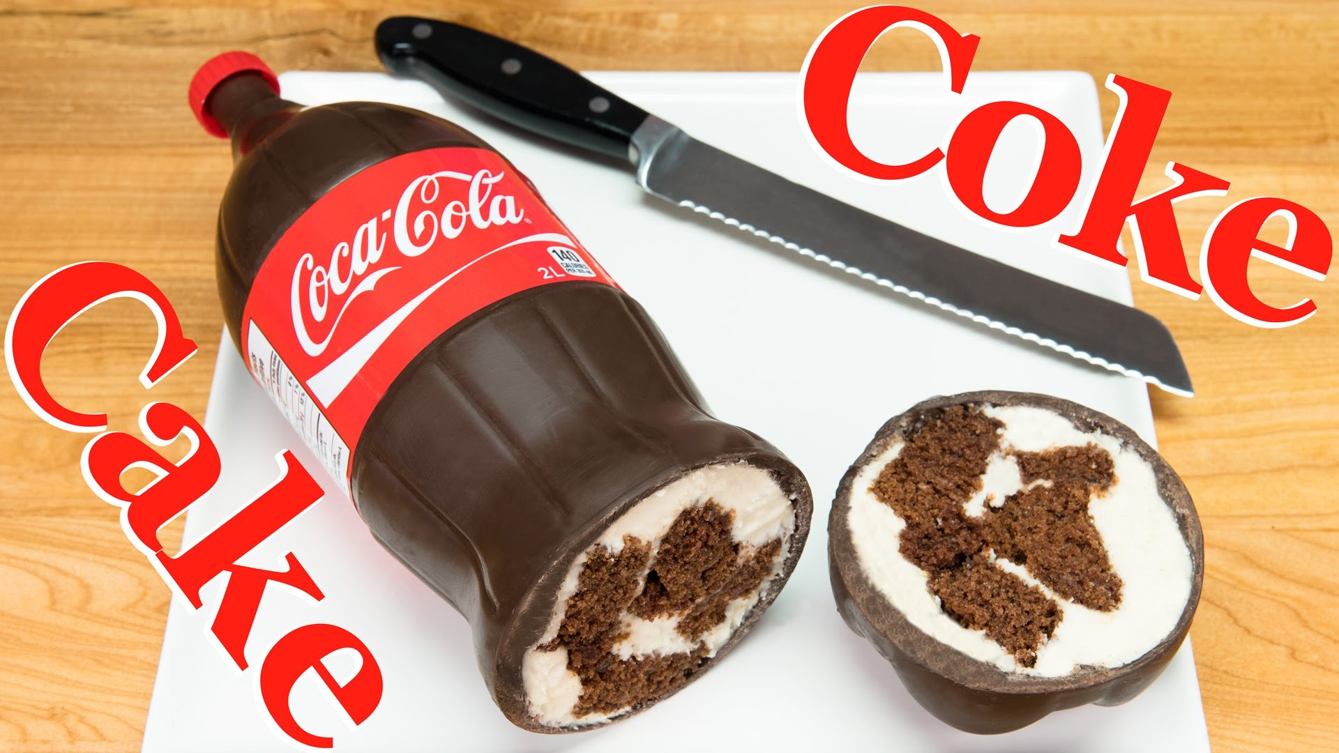 Coca Cola Bottle Cake (Coke Bottle Cake) from Cookies, Cupcakes and Cardio