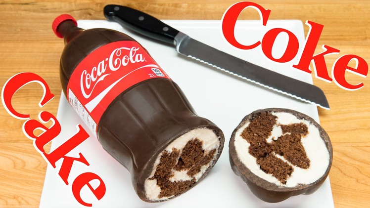 Coca Cola Bottle Cake (Coke Bottle Cake)  from Cookies, Cupcakes and Cardio